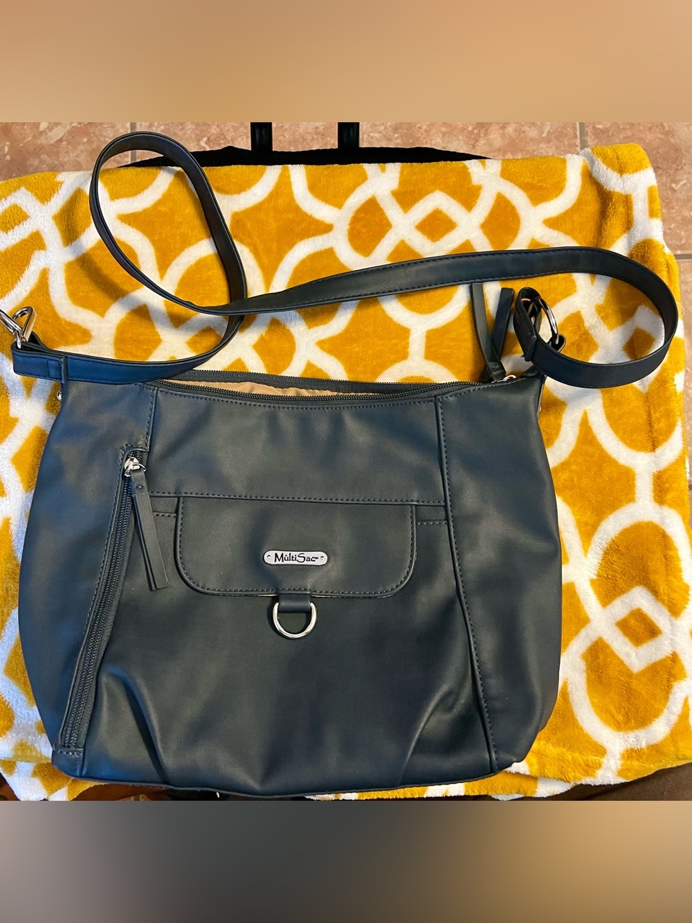 MultiSac Blue Crossbody Shoulder Bag